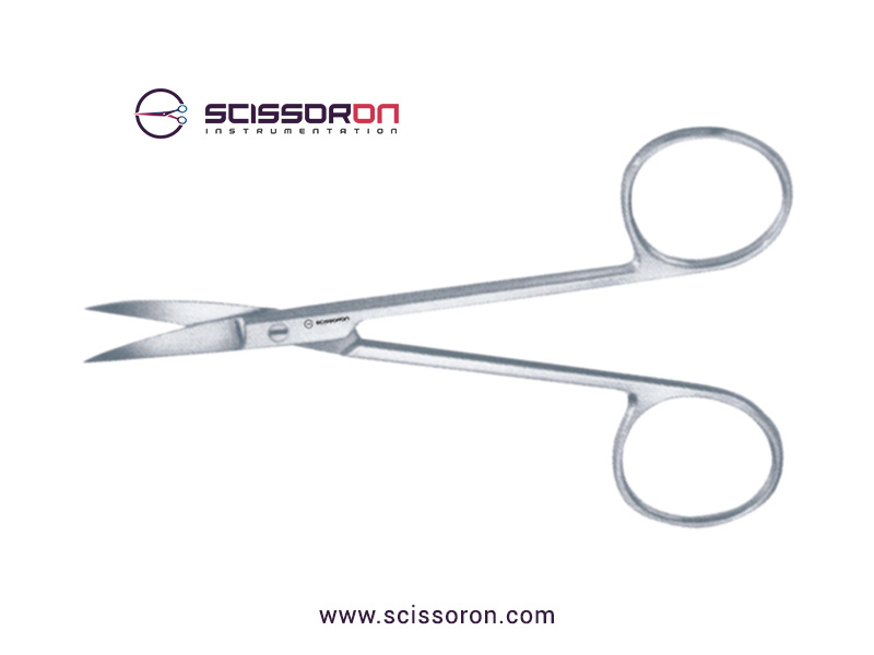Cottle Massing Plastic Surgery Scissor Curved Sharp Tips
