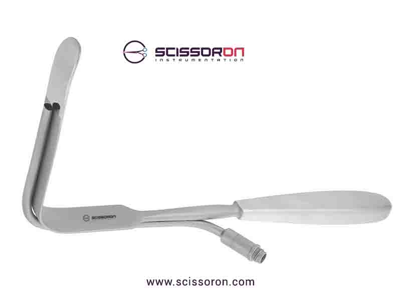Heaney Simon Retractor With Fiber Optic_AA06-2012-2601
