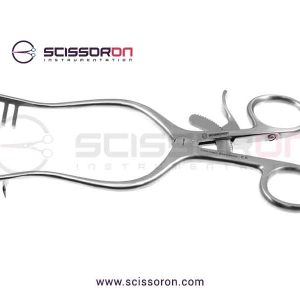 Weitlaner self-retaining retractor 3×4 Sharp End