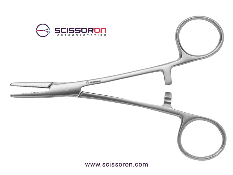Wright Needle Holder Serrated Jaw 12