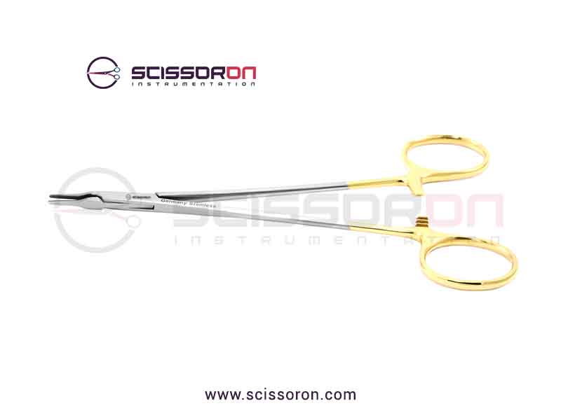 Ryder micro needle holder_tc insert smooth Jaw