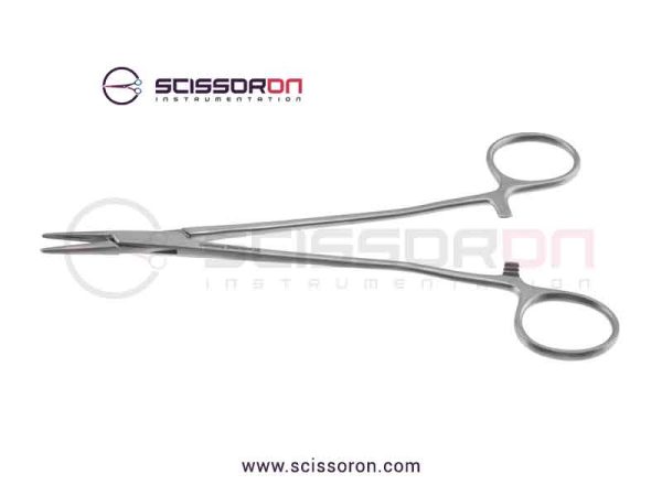 Sarot Needle Holder Drooved Jaw