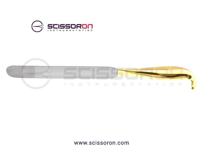 Tebbetts-style breast retractor_Serrated_Blade-End_01