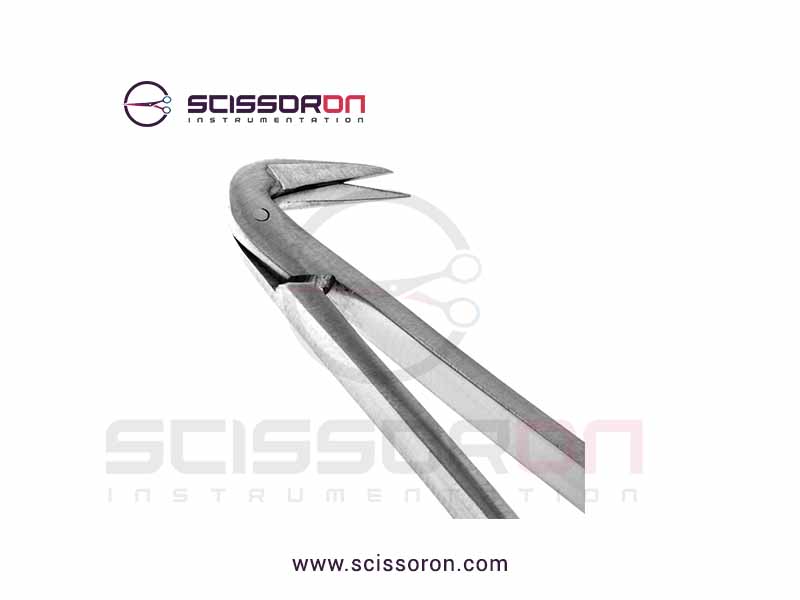 Yasargil Circumflex Scissor_Bayonet Flat Handle Downward 125D Blades