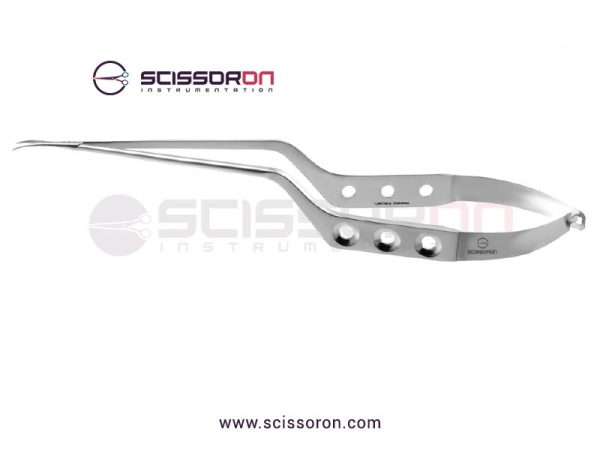 Yasargil-microsurgical-scissors-curved-down-blades-with-bayonet-shape-handle