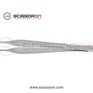 Adson Dissecting 1×2 Teeth Serrated Platform Forceps_01