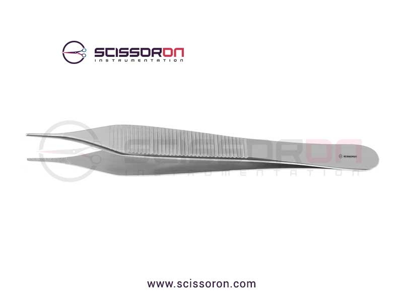 Adson dressing forcepsSerratedStraight_05