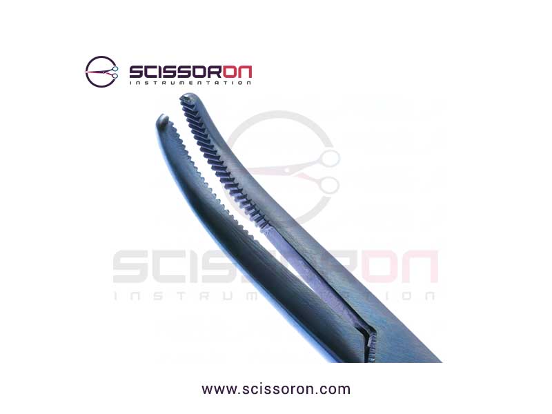 Adson hemostatic forcepsCurved_Titanium02
