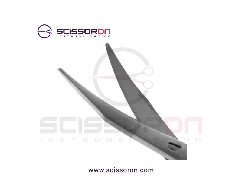 Westcott Tenotomy Scissor 23mm Curved Right Blades Ceramic Coating-02