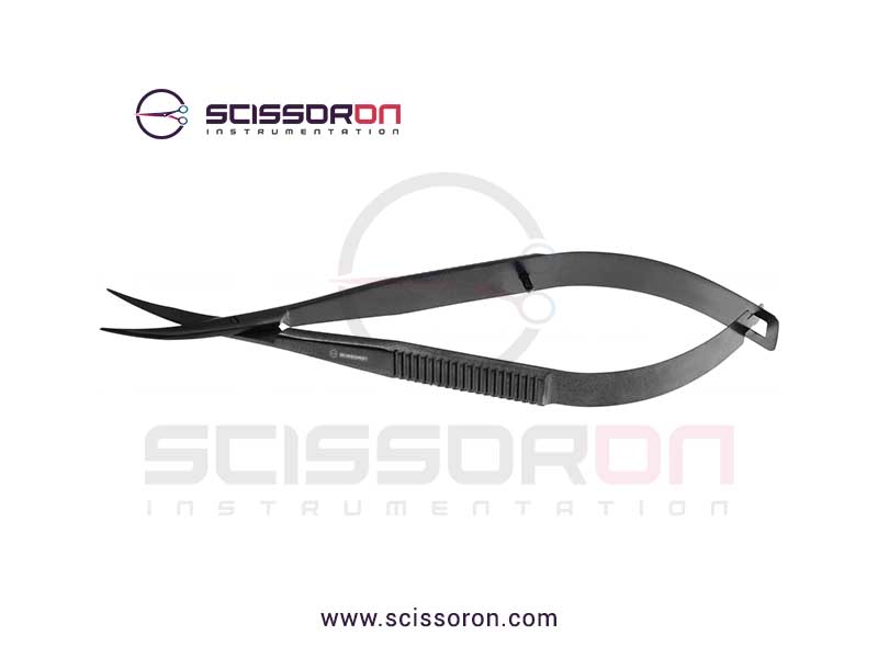 Westcott Tenotomy Scissor 19mm Curved Right Blades Ceramic Coating-01