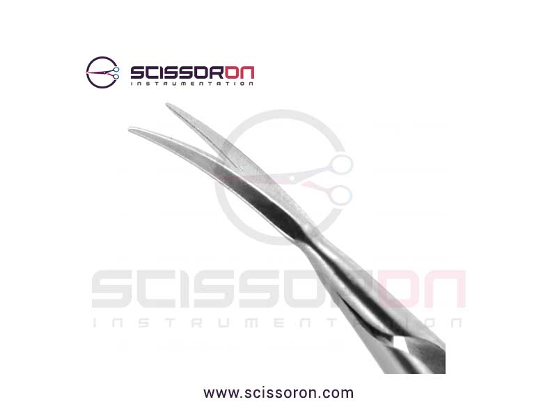 Westcott Tenotomy Scissor 12mm Curved Blades Titanium-02