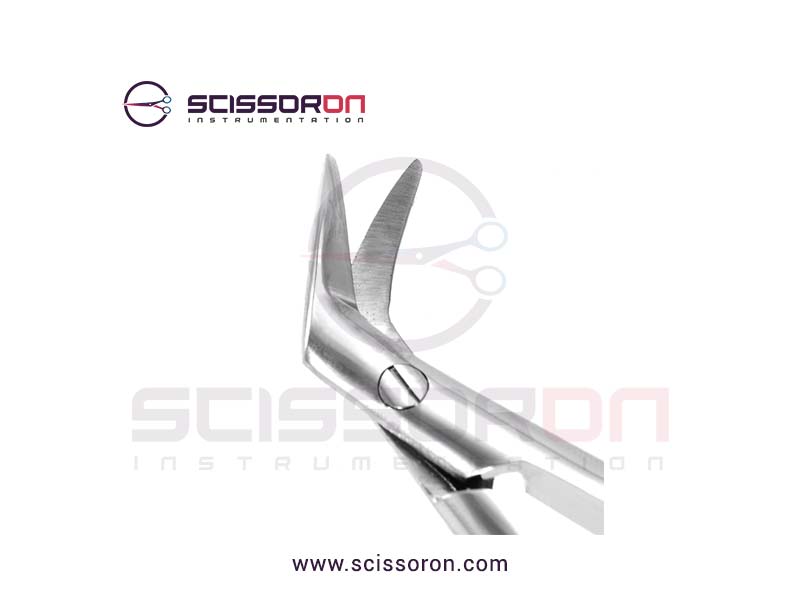 McPherson-Castroviejo Corneal Section Scissor Curved Left Blades-02