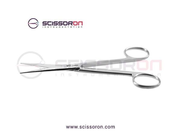 Brown Dissecting Scissor Straight Blades