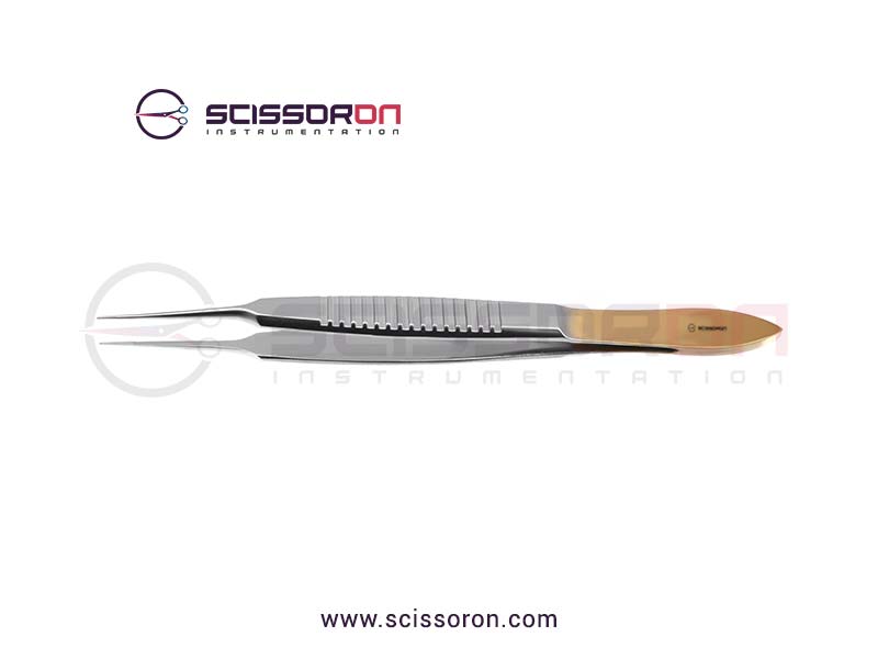 McPherson Tying Forceps 4.0mm TC Dusted Straight Jaws