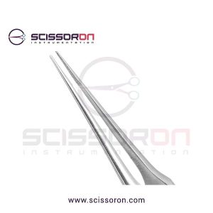 McPherson Tying Forceps 4.0mm TC Dusted Straight Jaws-02