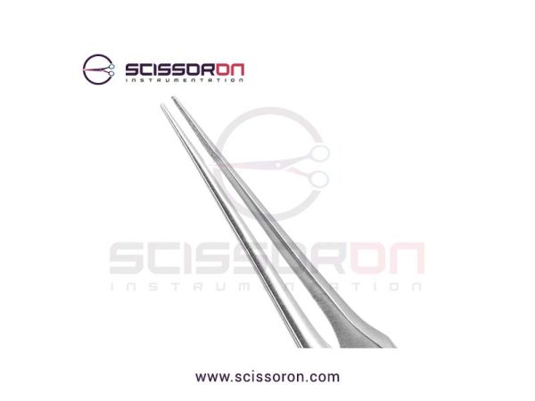 McPherson Tying Forceps 4.0mm TC Dusted Straight Jaws-02