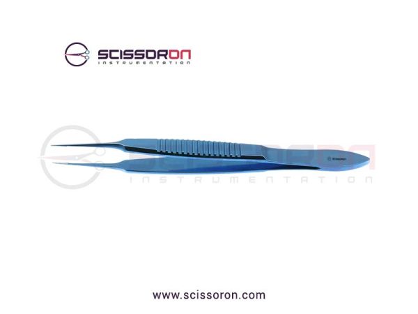 McPherson Tying Forceps 4.0mm TC Dusted Straight Jaws McPherson Tying Forceps 4.0mm TC Dusted Straight Jaws