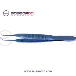 McPherson Tying Forceps 4.0mm Angled Jaws Titanium