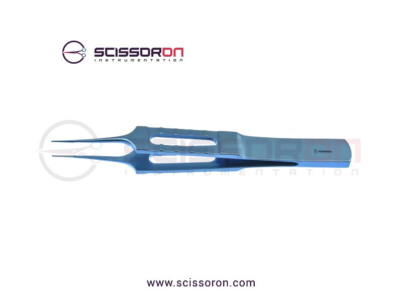 McPherson Tying Forceps 6.0mm Straight Jaws Titanium