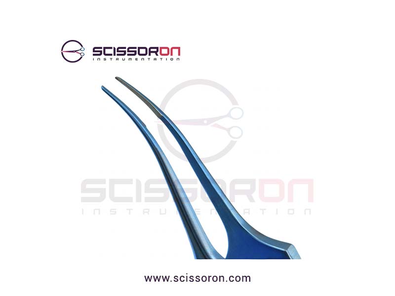 McPherson Tying Forceps 6.0mm Curved Jaws-02