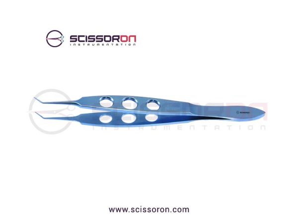 McPherson Tying Forceps 5.0mm Angled Jaws Titanium McPherson Tying Forceps 5.0mm Angled Jaws Titanium