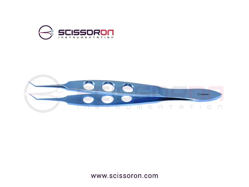 McPherson Tying Forceps 5.0mm Angled Jaws Titanium
