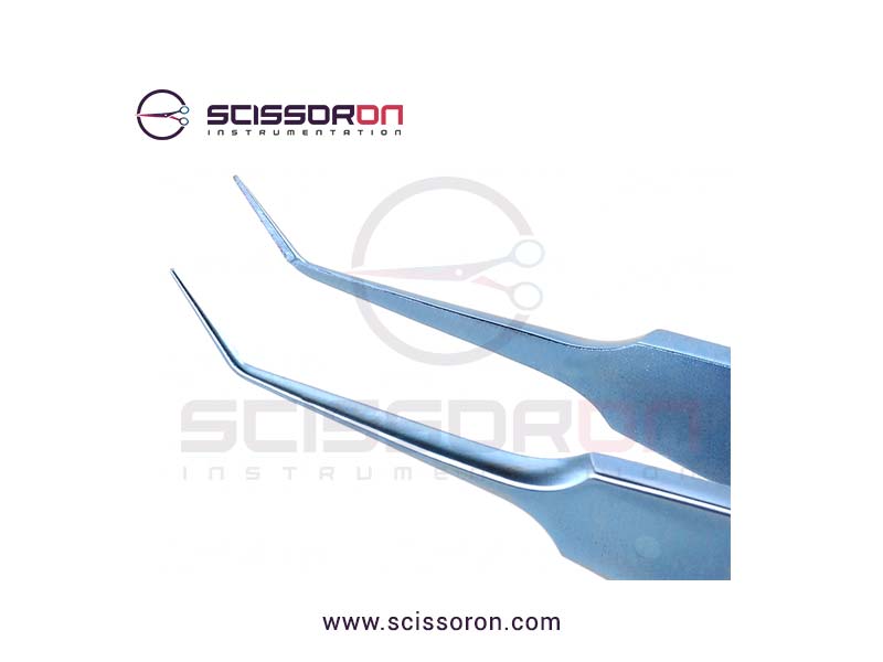 McPherson Tying Forceps 5.0mm Angled Jaws Titanium-02