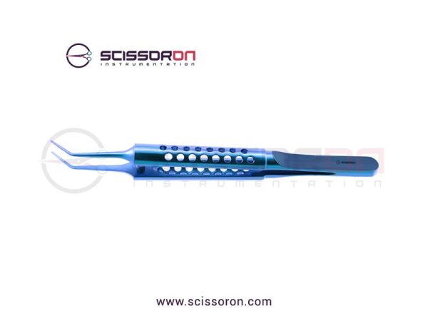 Maumenee Tying Forceps 6.0mm Angled Jaws Maumenee Tying Forceps 6.0mm Angled Jaws
