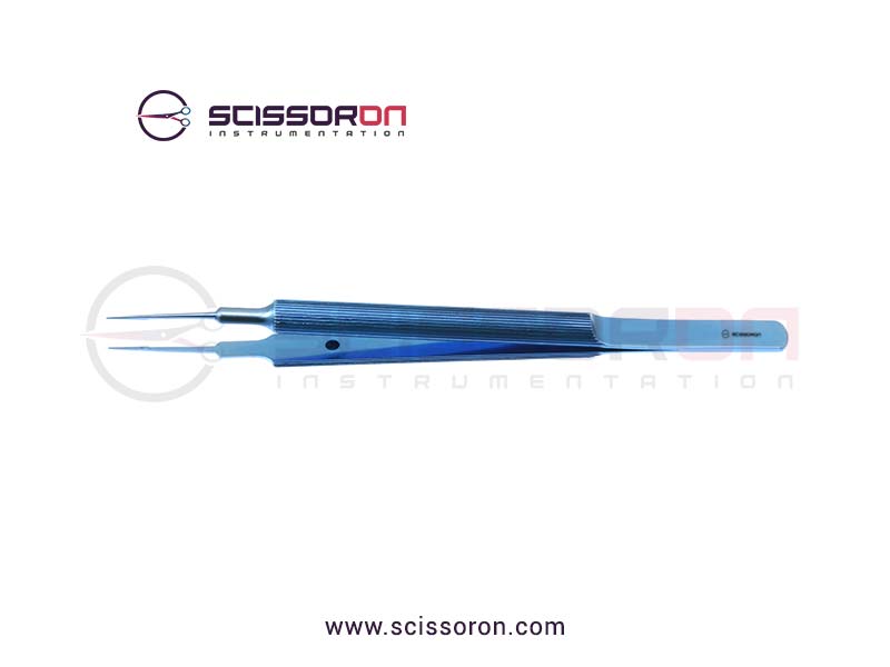 Tennant Tying Forceps 6.0mm Smooth Straight Jaws Titanium