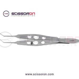 McPherson Tissue Forceps 1×2 Teeth Angled Jaws