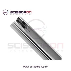 Brown Side Grasping Tissue Forceps with 7x8 Teeth Jaws