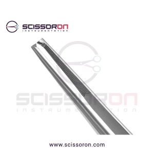 Standard Tissue Forceps Delicate 1x2 Teeth End Serrated Platform-02
