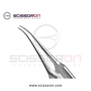 McPherson Tying Forceps 4.0mm Curved Jaws-02