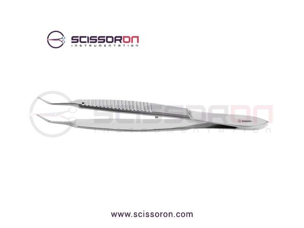 McPherson Corneal Suturing Forceps 45° Angled Jaws-01 McPherson Corneal Suturing Forceps 45° Angled Jaws-01