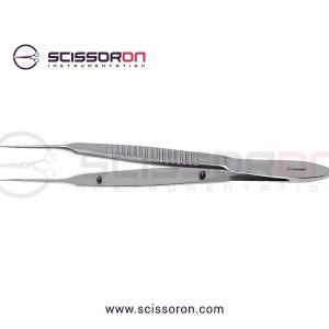McPherson Corneal Suturing Forceps Straight Jaws-01