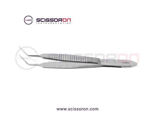 Bechert-McPherson Tying Forceps 10mm Angled Jaws Bechert-McPherson Tying Forceps 10mm Angled Jaws
