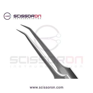 Jeweler Type Forceps #5A with 45° Angled Tips