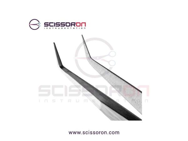 Dilator Forceps 0.3mm Smooth Surface 45° Jaws