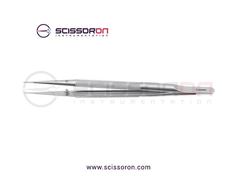Dilator Microsurgical Forceps 0.2MM Smooth Surface Jaws Rond Balanced Handle