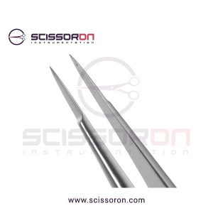 Dilator Microsurgical Forceps 0.3MM Smooth Surface Jaws Rond Balanced Handle