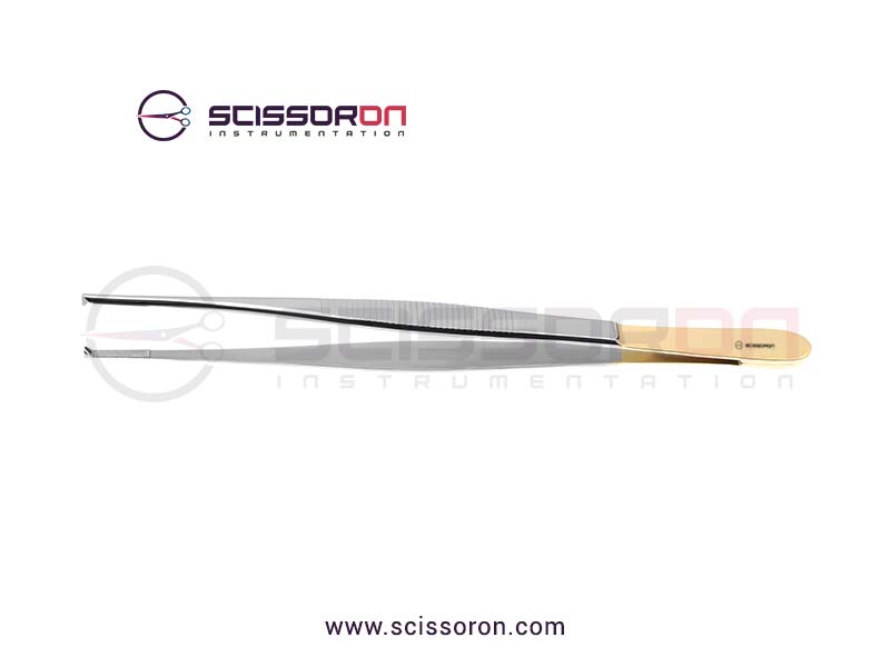 Standard Tissue Forceps Delicate 1x2 Teeth with TC Insert Platform