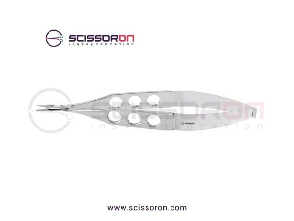 McPherson Micro Needle Holder Straight Smooth Jaws without lock