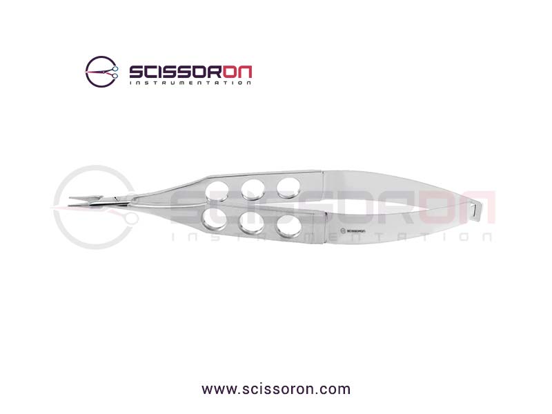 McPherson Micro Needle Holder Straight Smooth Jaws without lock