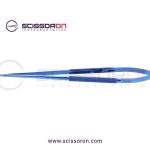 Jacobson Microsurgical Needle Holder TC Duste Straight Heavy Jaws Handle with Lock