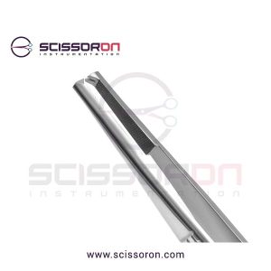 Bonney Dissecting Forceps 1x2 Teeth End with Serrated TC Platform-02
