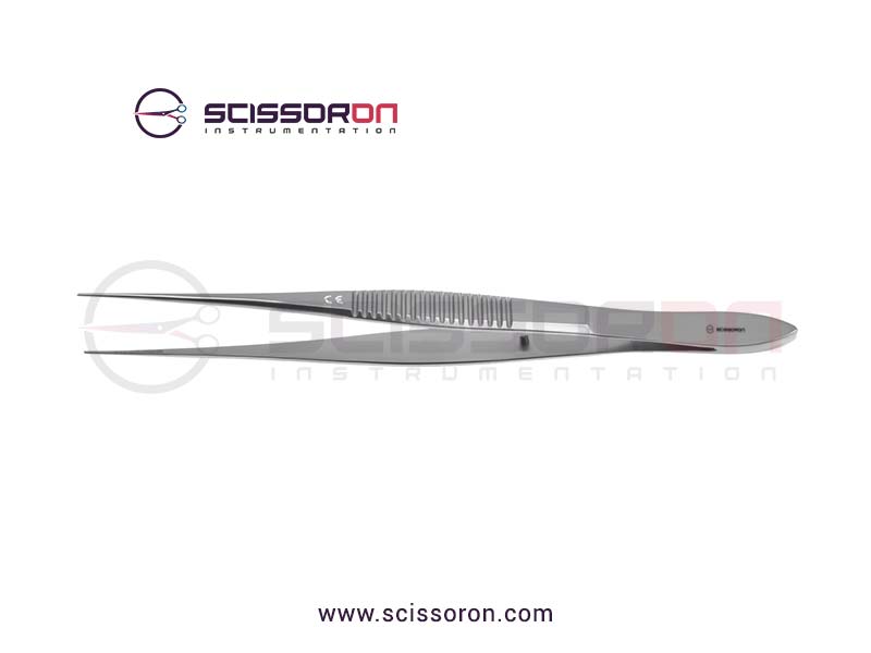 Standard Dressing Delicate Forceps Serrated Jaws