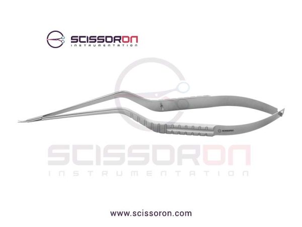 Jacobson Microsurgical Scissor Sharp End Nano Curved Blades