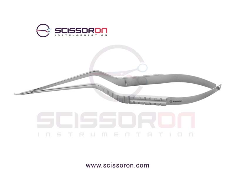 Jacobson Microsurgical Scissor Sharp End Nano Curved Blades
