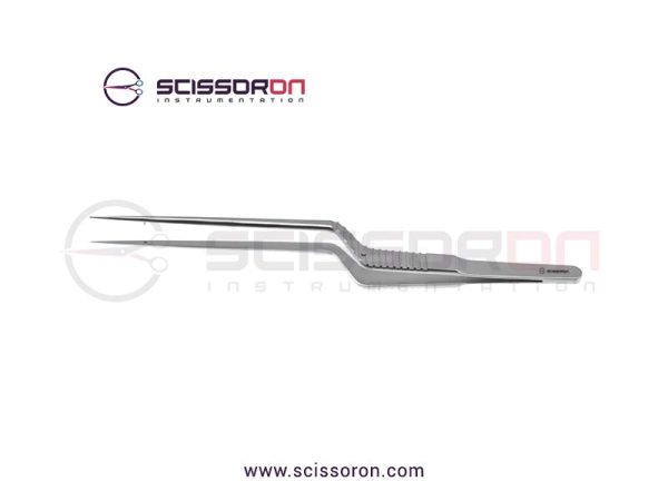 Jacobson Bayonet Forceps Straight Sharp Ends