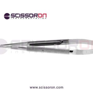 Jacobson needle holder Curved Jaws Handle with Lock